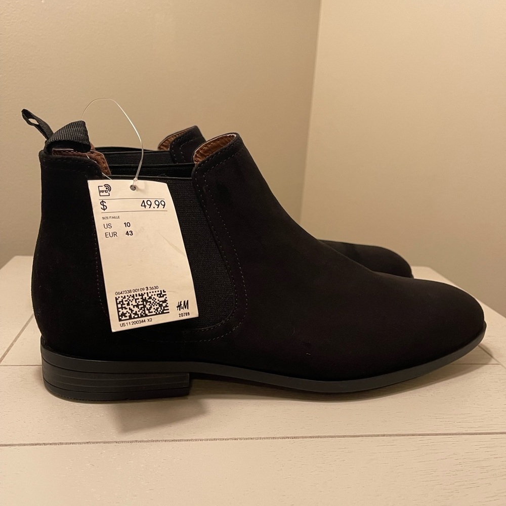 H&M Black Dress Boots